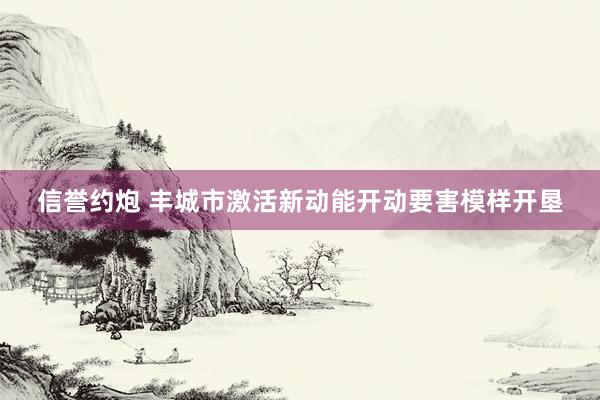 信誉约炮 丰城市激活新动能开动要害模样开垦