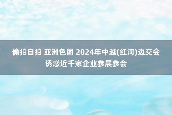 偷拍自拍 亚洲色图 2024年中越(红河)边交会诱惑近千家企业参展参会